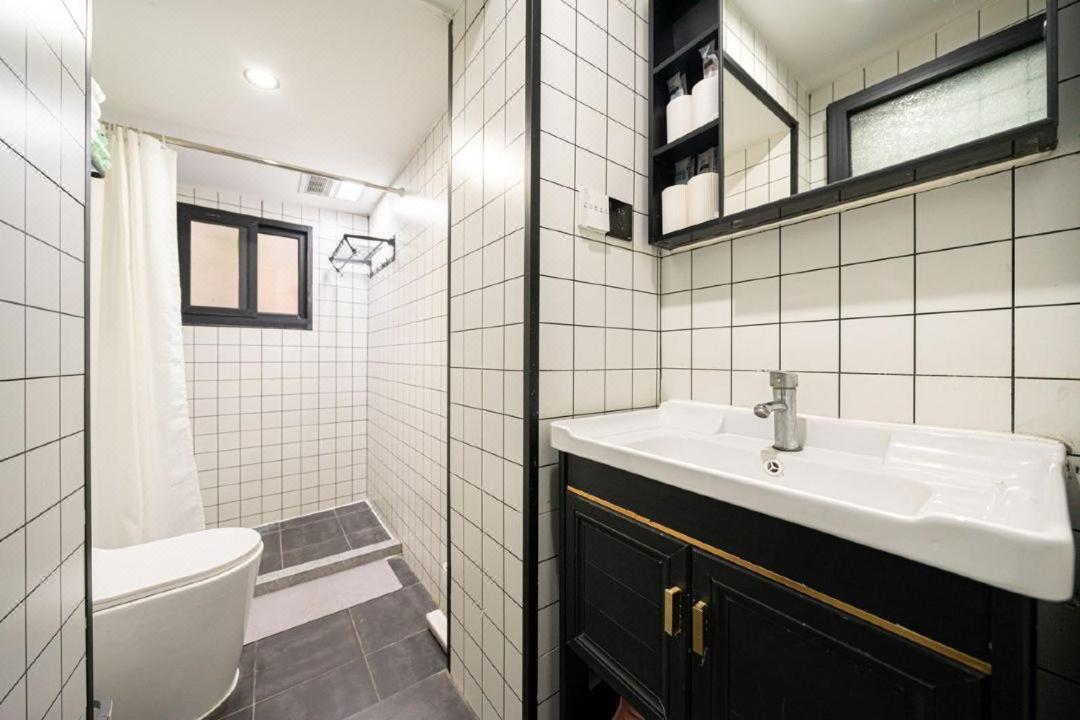 Hills&well-time Family Fuxing 3 Bedrooms Near Line 1 Changshu Rd And Near Jing'an Temple Appartamento Shanghai